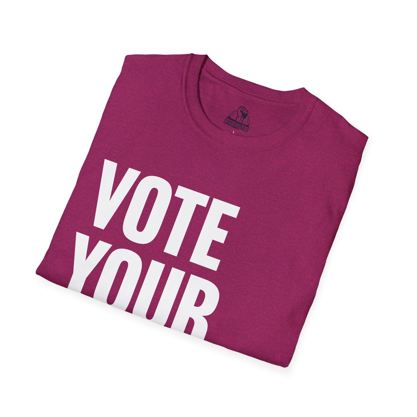 Vote Your Values - Unisex Softstyle Tee