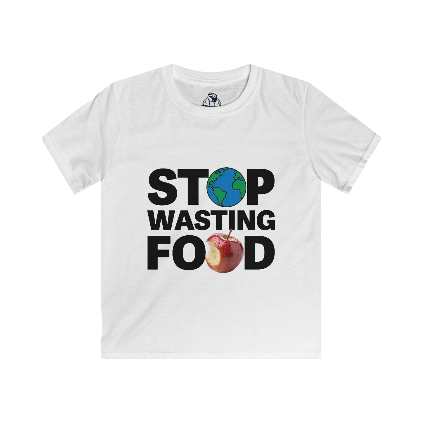 Stop Wasting Food - Kids Softstyle Tee