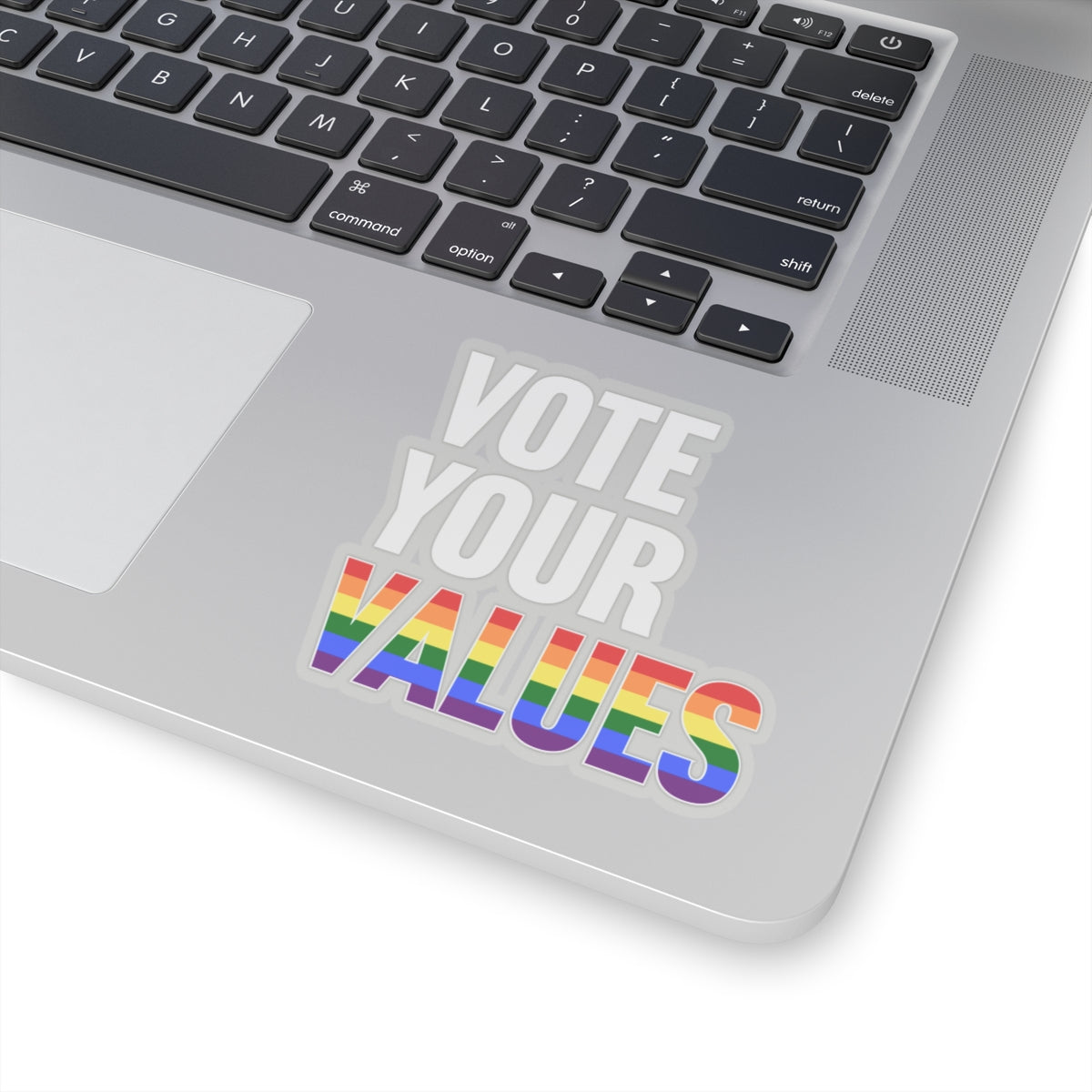 Vote Your Values - Kiss-Cut Stickers