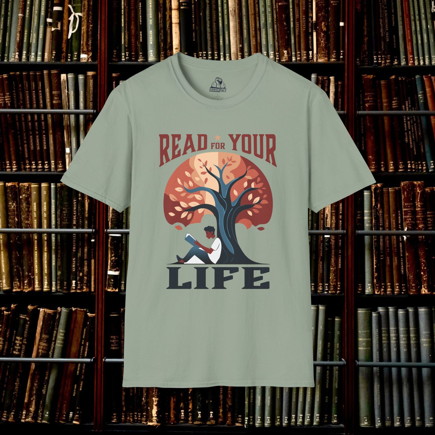 Read For Your Life Alt - Unisex Softstyle Tee