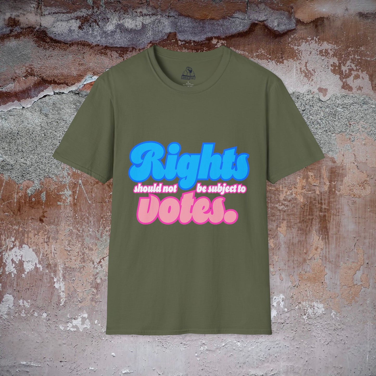 Rights Not Votes - Unisex Softstyle Tee