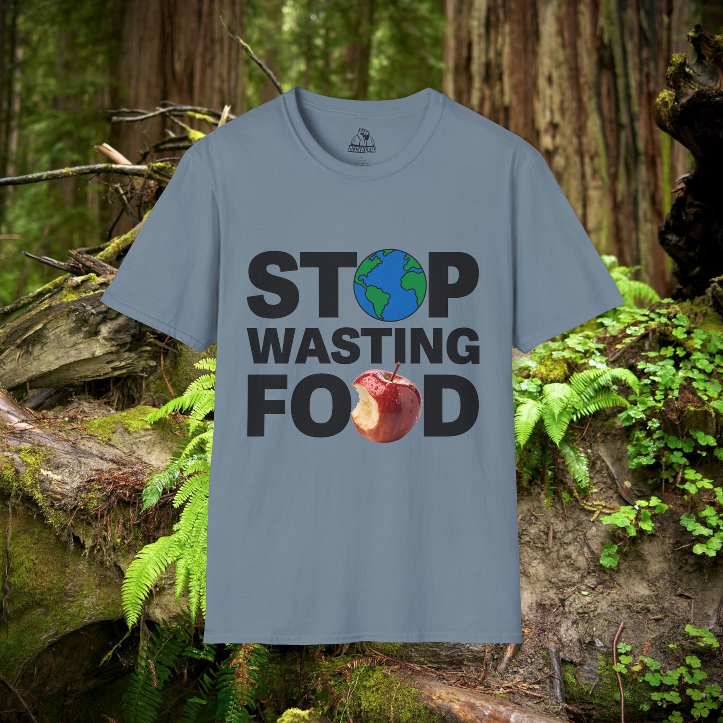 Stop Wasting Food - Unisex Softstyle Tee