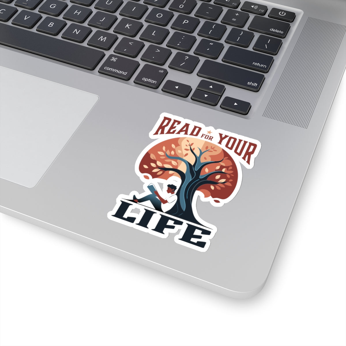 Read For Your Life Alt - Kiss-Cut Stickers