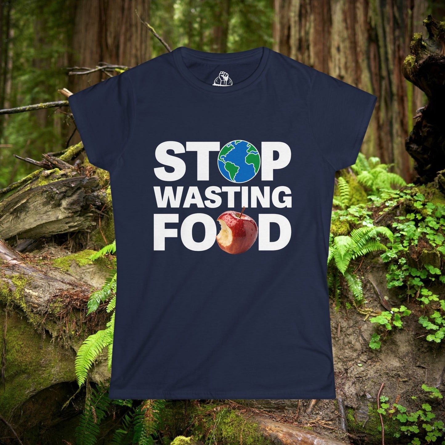 Stop Wasting Food - Women's Softstyle Tee