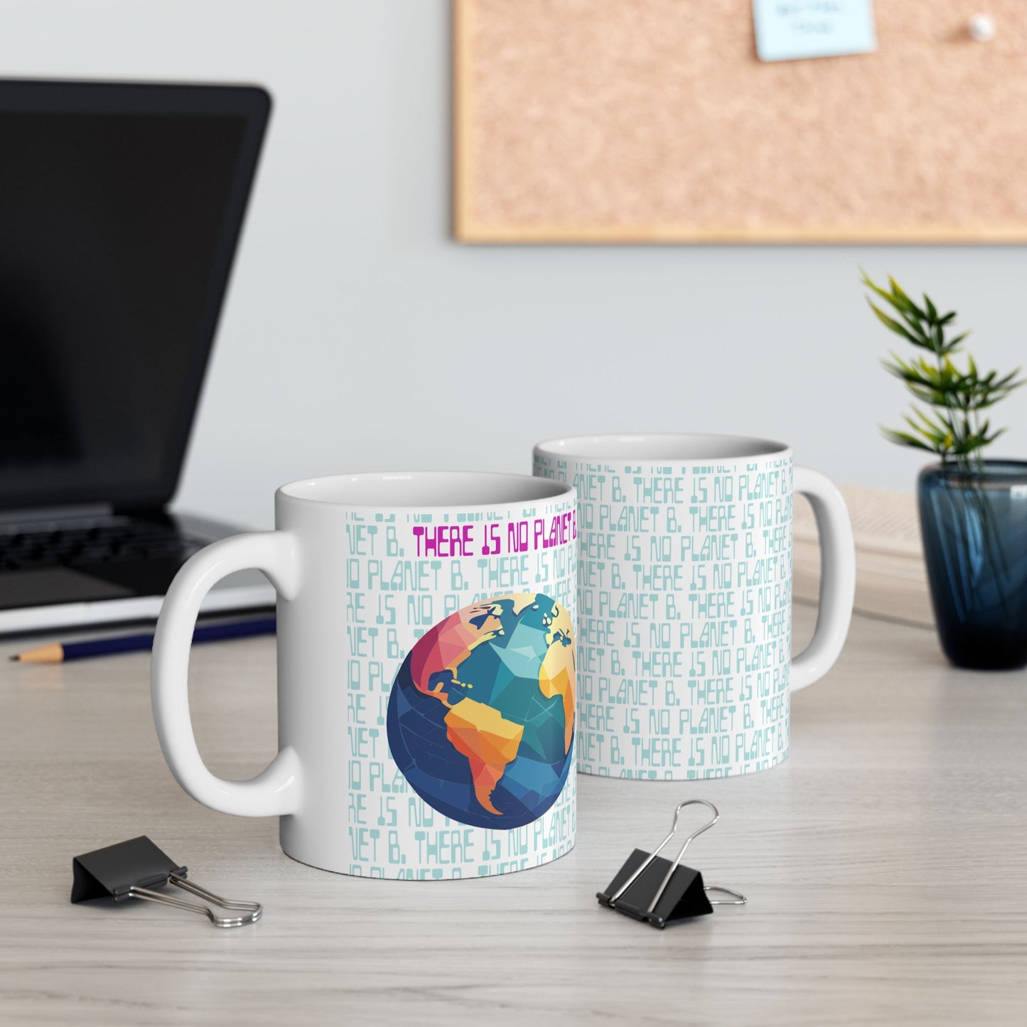 No Planet B - Ceramic Mug, (11oz, 15oz)