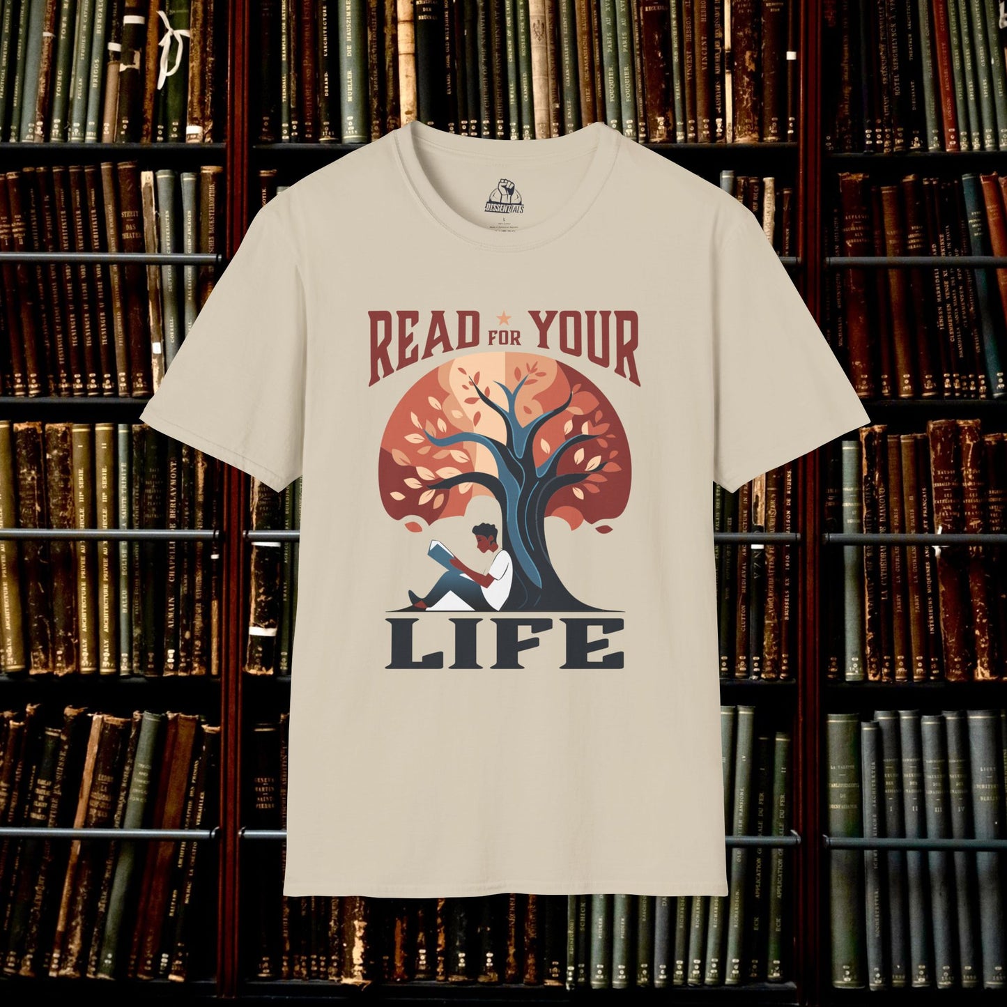 Read For Your Life Alt - Unisex Softstyle Tee