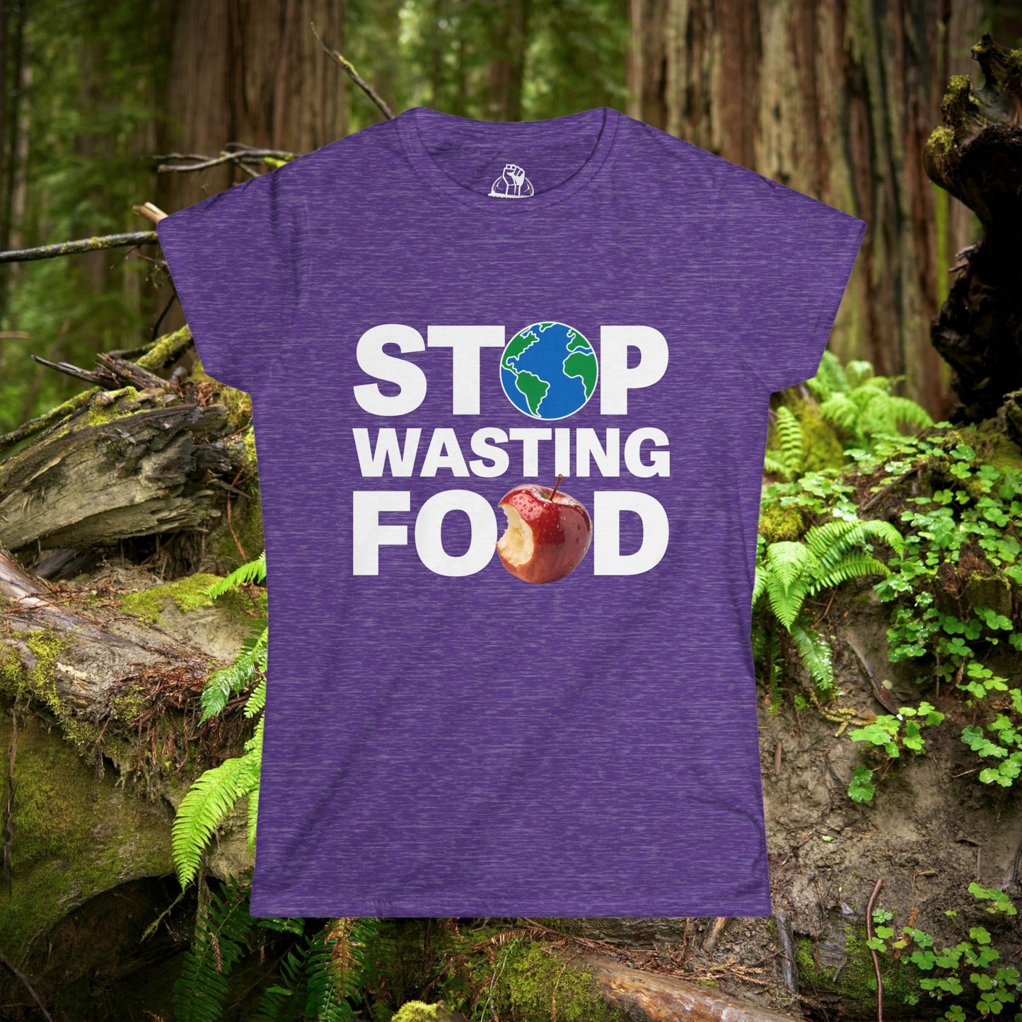 Stop Wasting Food - Women's Softstyle Tee