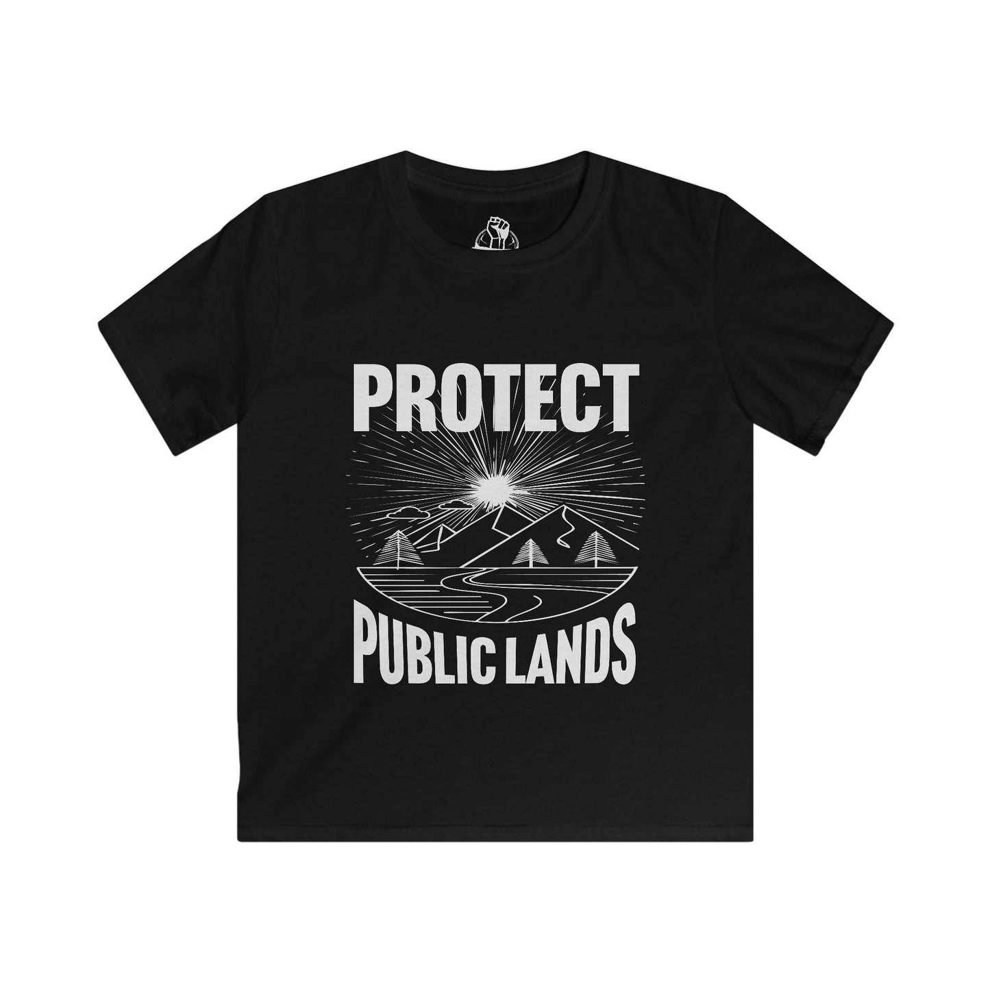 Protect Public Lands - Kids Softstyle Tee