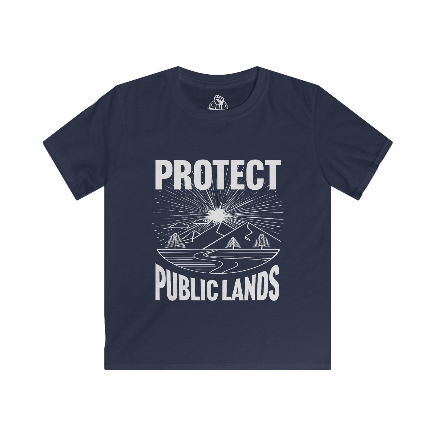 Protect Public Lands - Kids Softstyle Tee