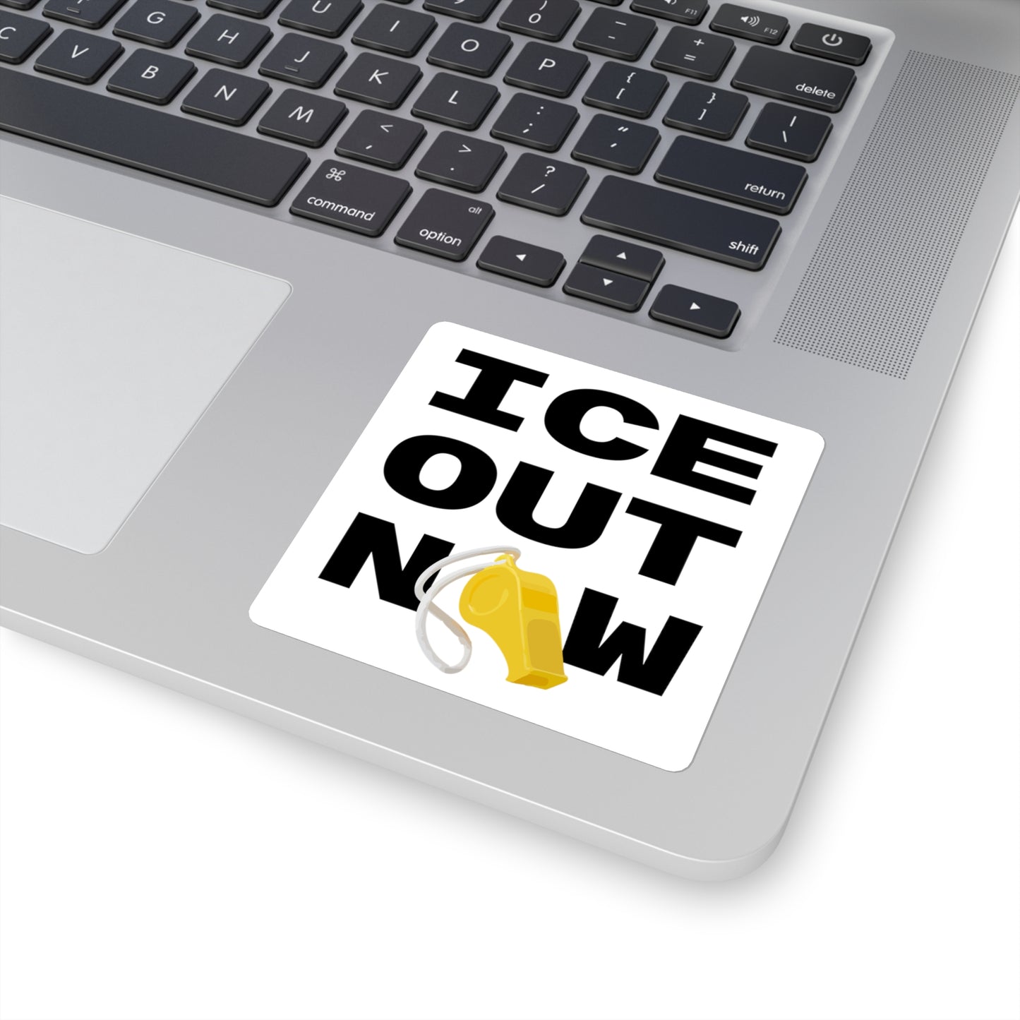 ICE Out Now - Square Stickers