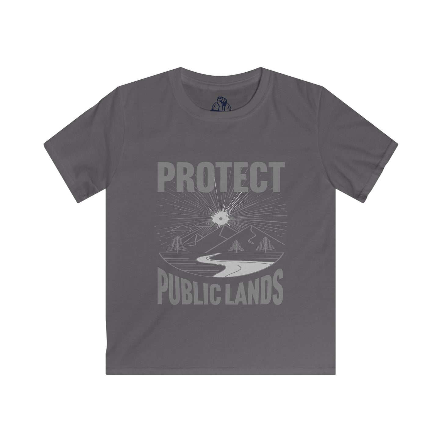 Protect Public Lands - Kids Softstyle Tee