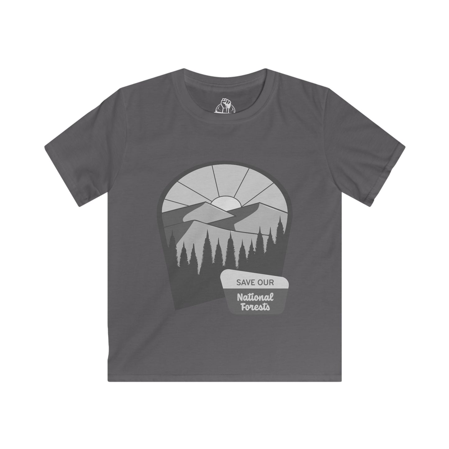 Save Our National Forests - Kids Softstyle Tee