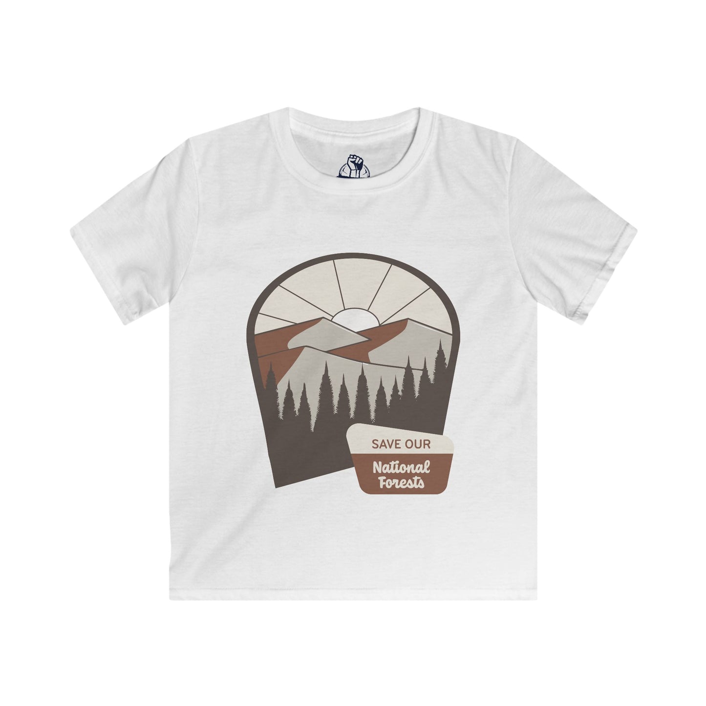 Save Our National Forests - Kids Softstyle Tee
