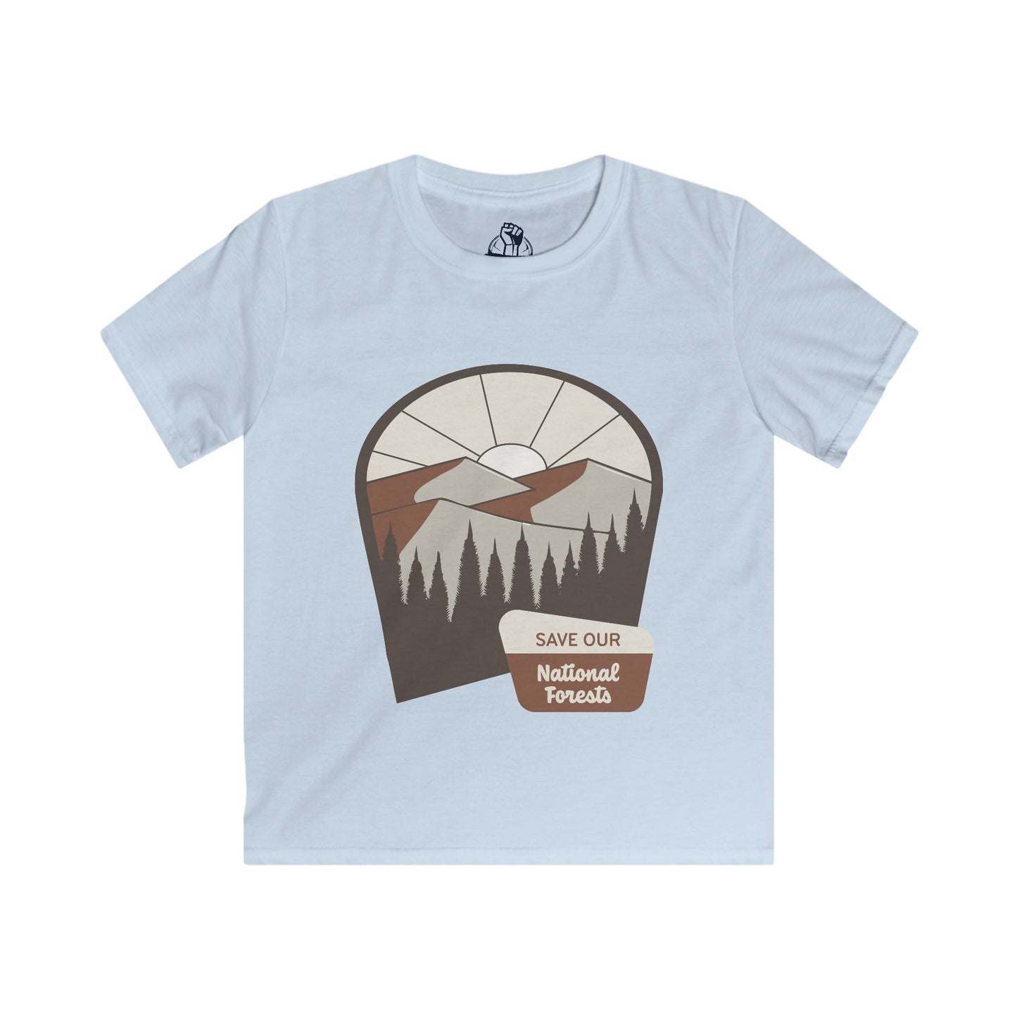 Save Our National Forests - Kids Softstyle Tee