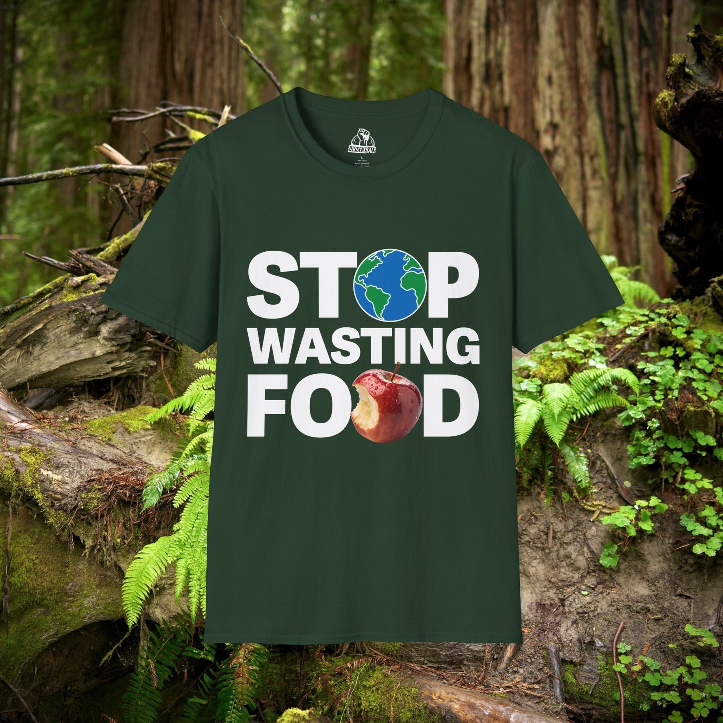 Stop Wasting Food - Unisex Softstyle Tee