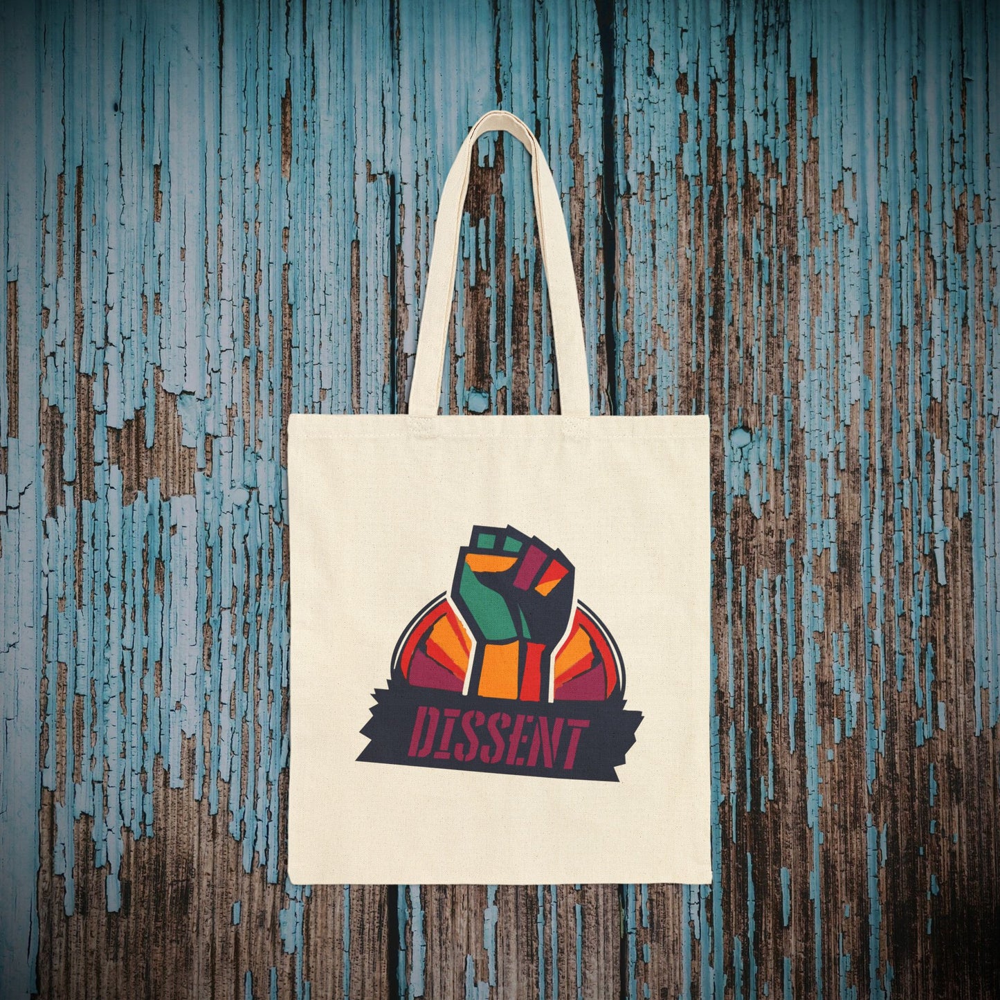 Dissent - Cotton Canvas Tote Bag