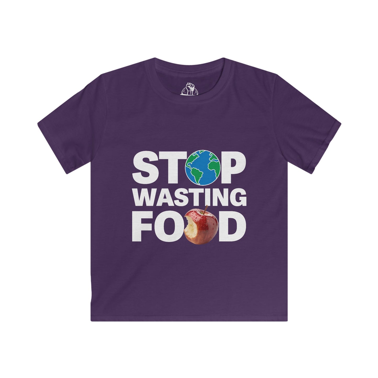 Stop Wasting Food - Kids Softstyle Tee