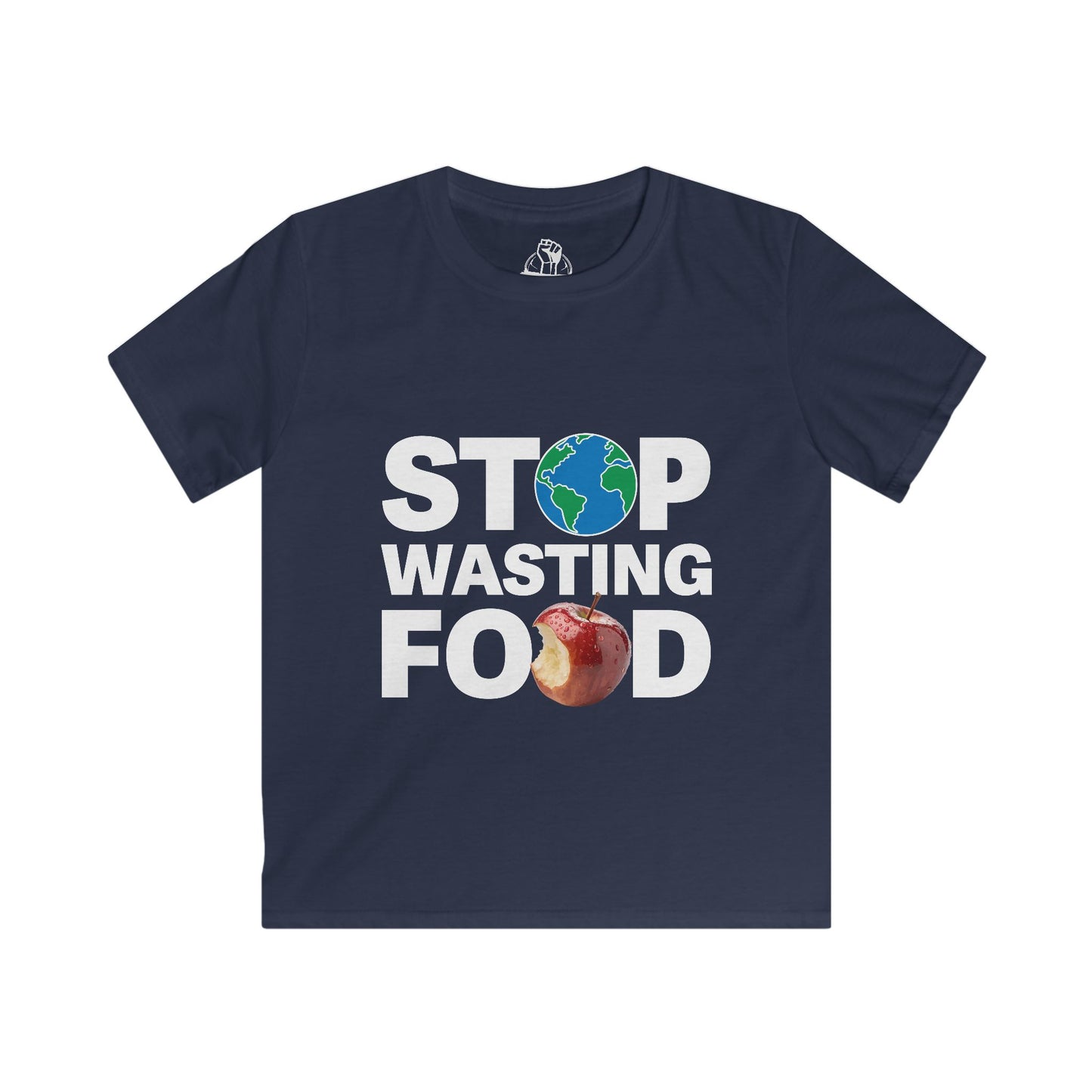 Stop Wasting Food - Kids Softstyle Tee