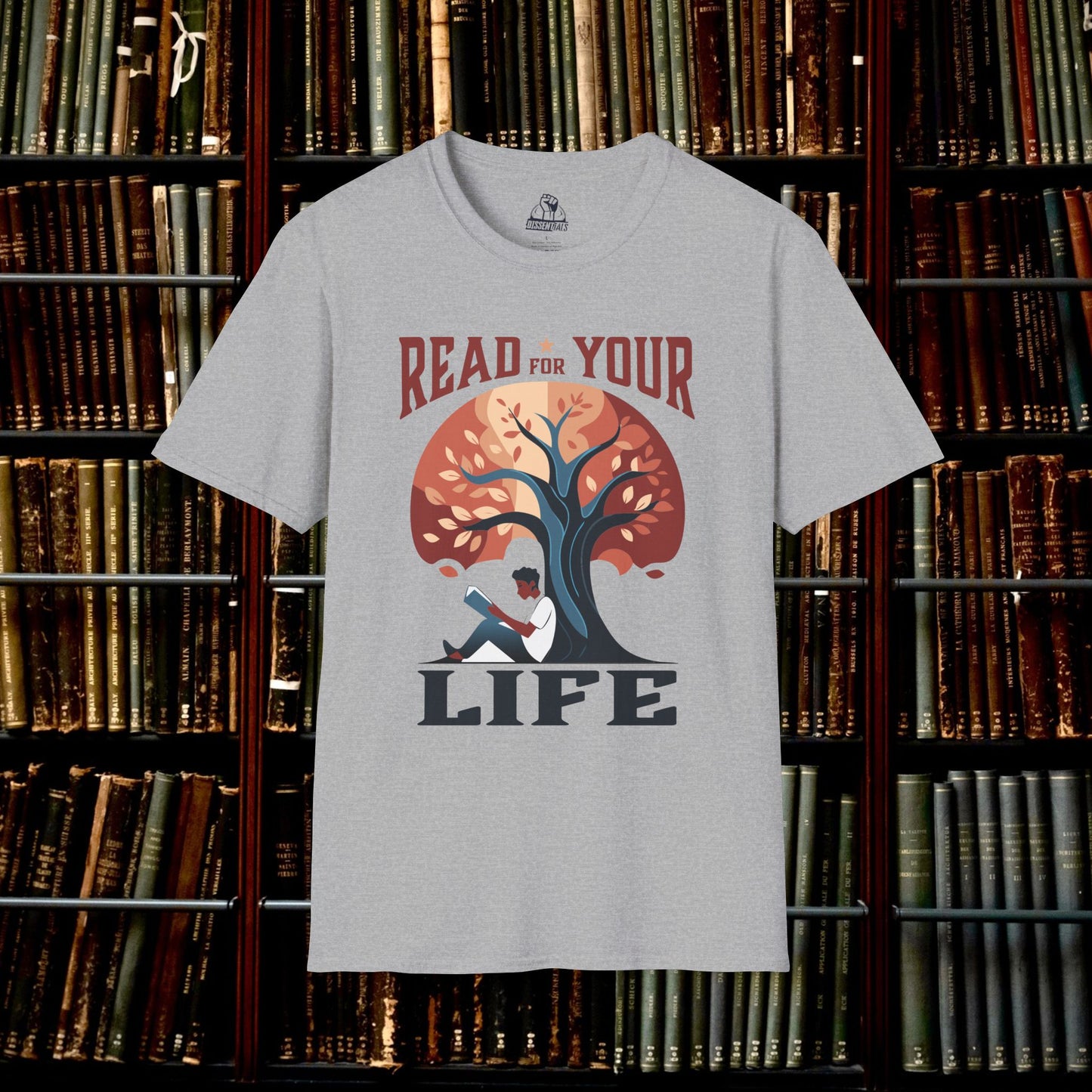 Read For Your Life Alt - Unisex Softstyle Tee