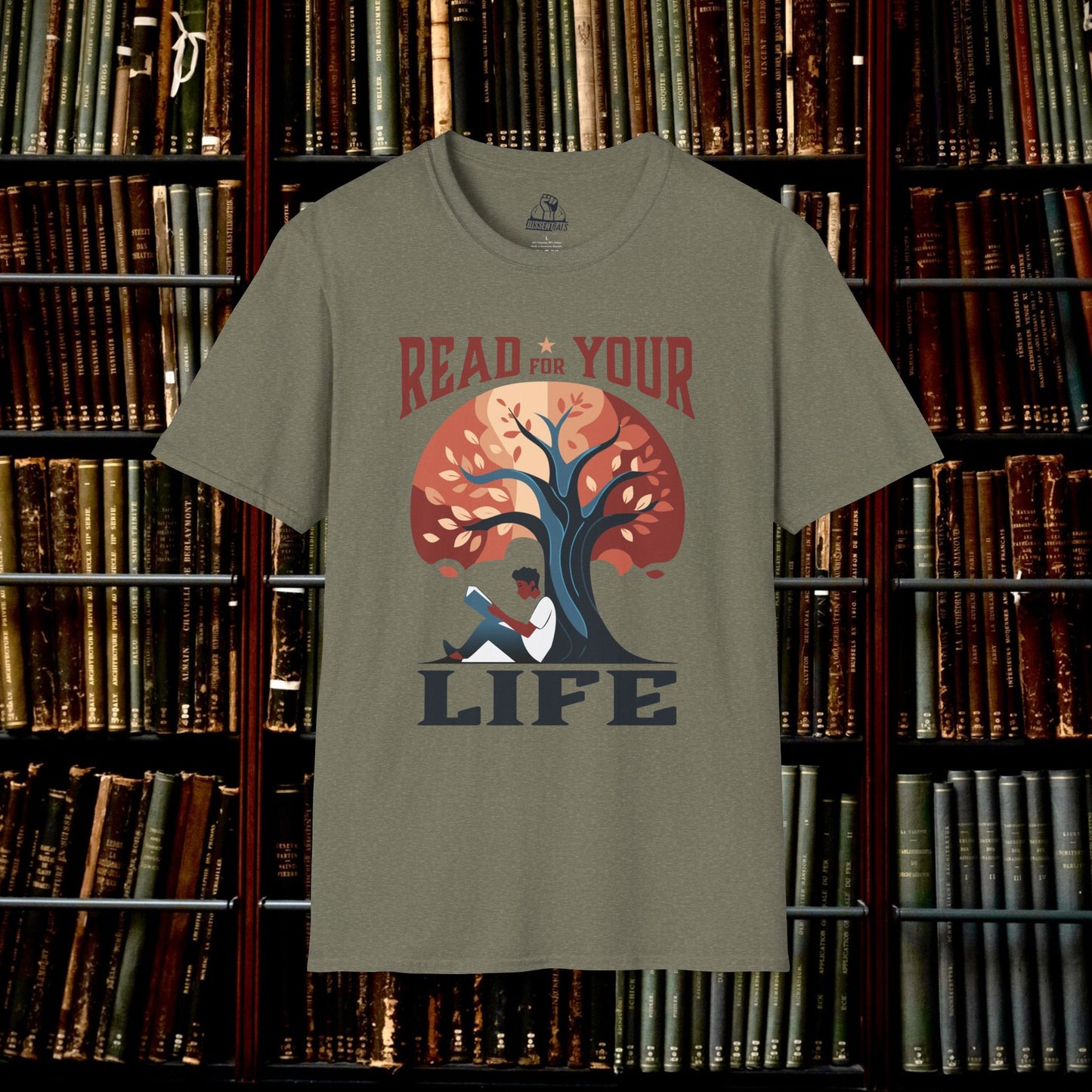 Read For Your Life Alt - Unisex Softstyle Tee