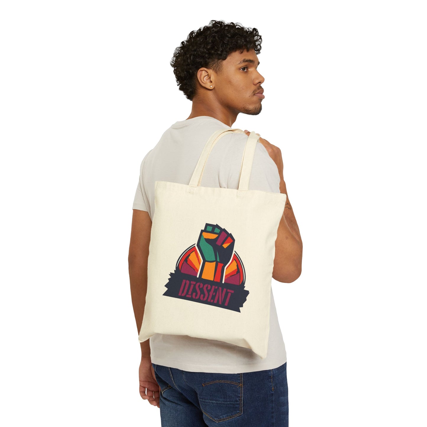 Dissent - Cotton Canvas Tote Bag