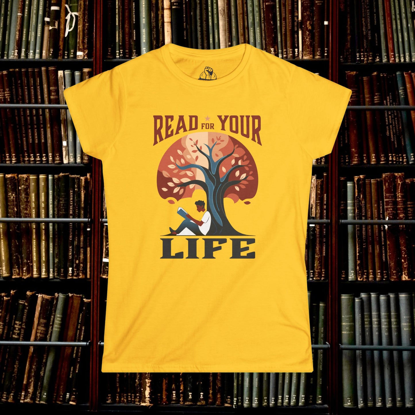 Read For Your Life Alt - Women's Softstyle Tee