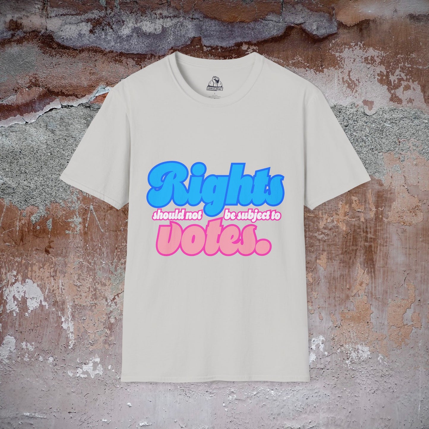 Rights Not Votes - Unisex Softstyle Tee