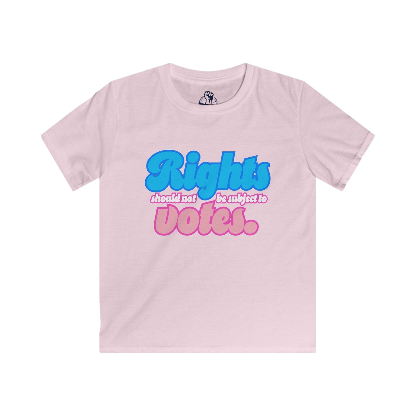 Rights Not Votes - Kids Softstyle Tee