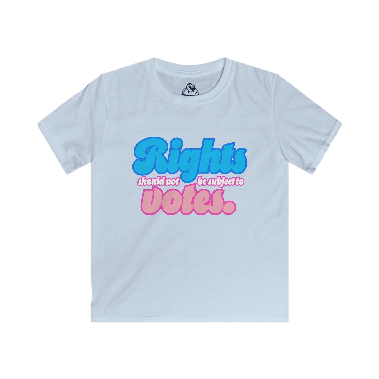 Rights Not Votes - Kids Softstyle Tee