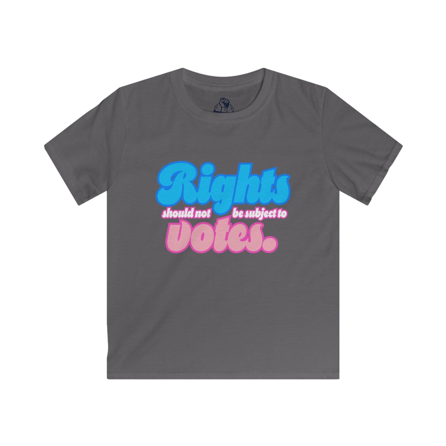 Rights Not Votes - Kids Softstyle Tee