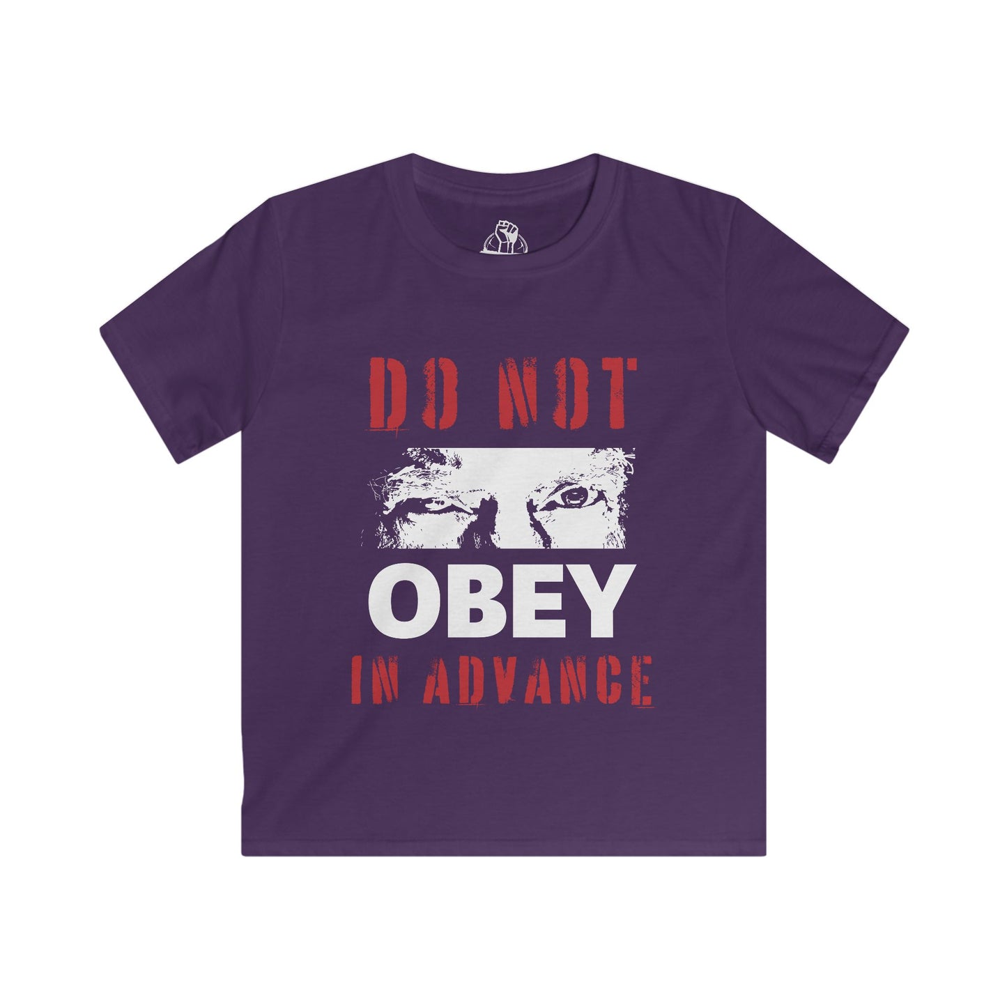 Do Not Obey in Advance - Kids Softstyle Tee