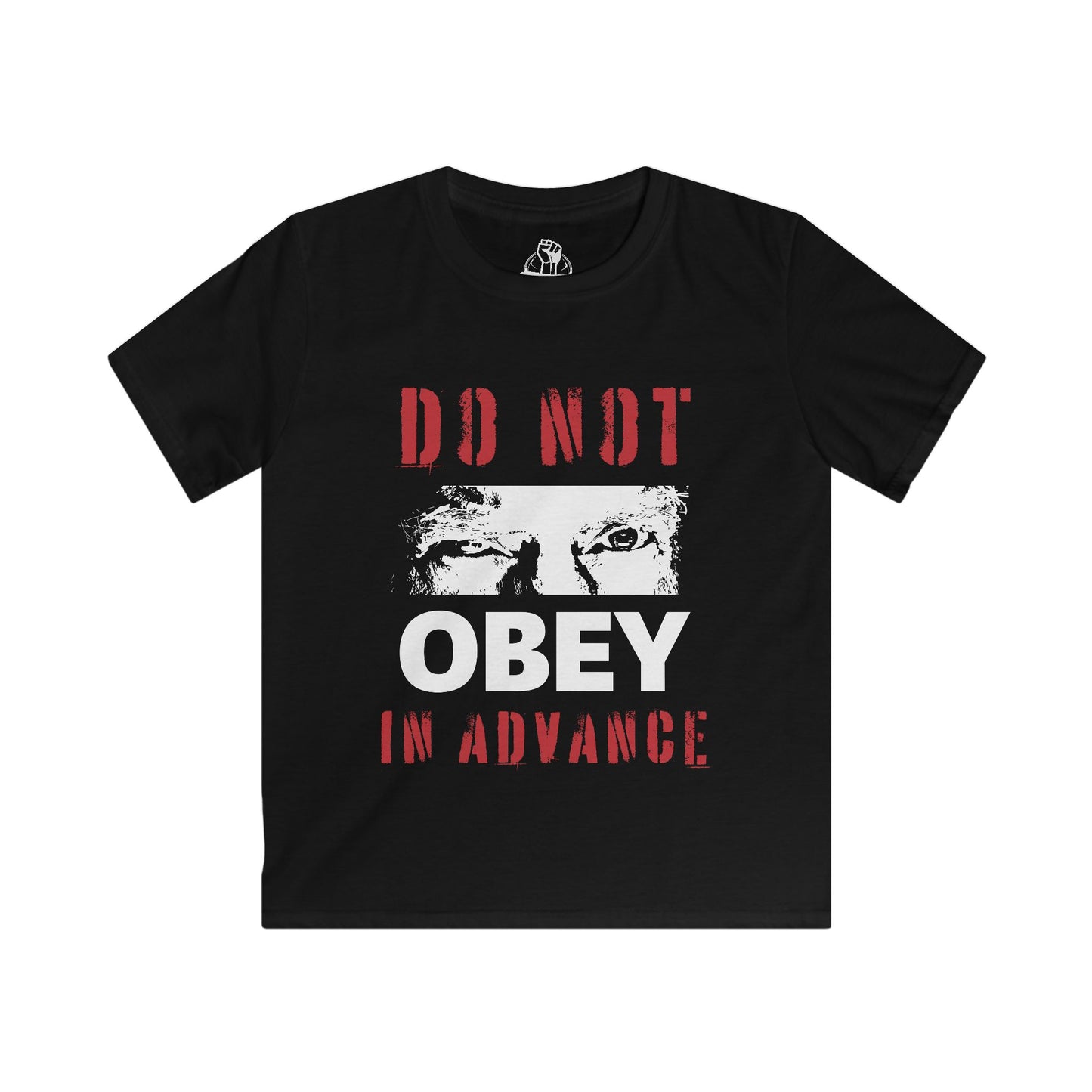 Do Not Obey in Advance - Kids Softstyle Tee