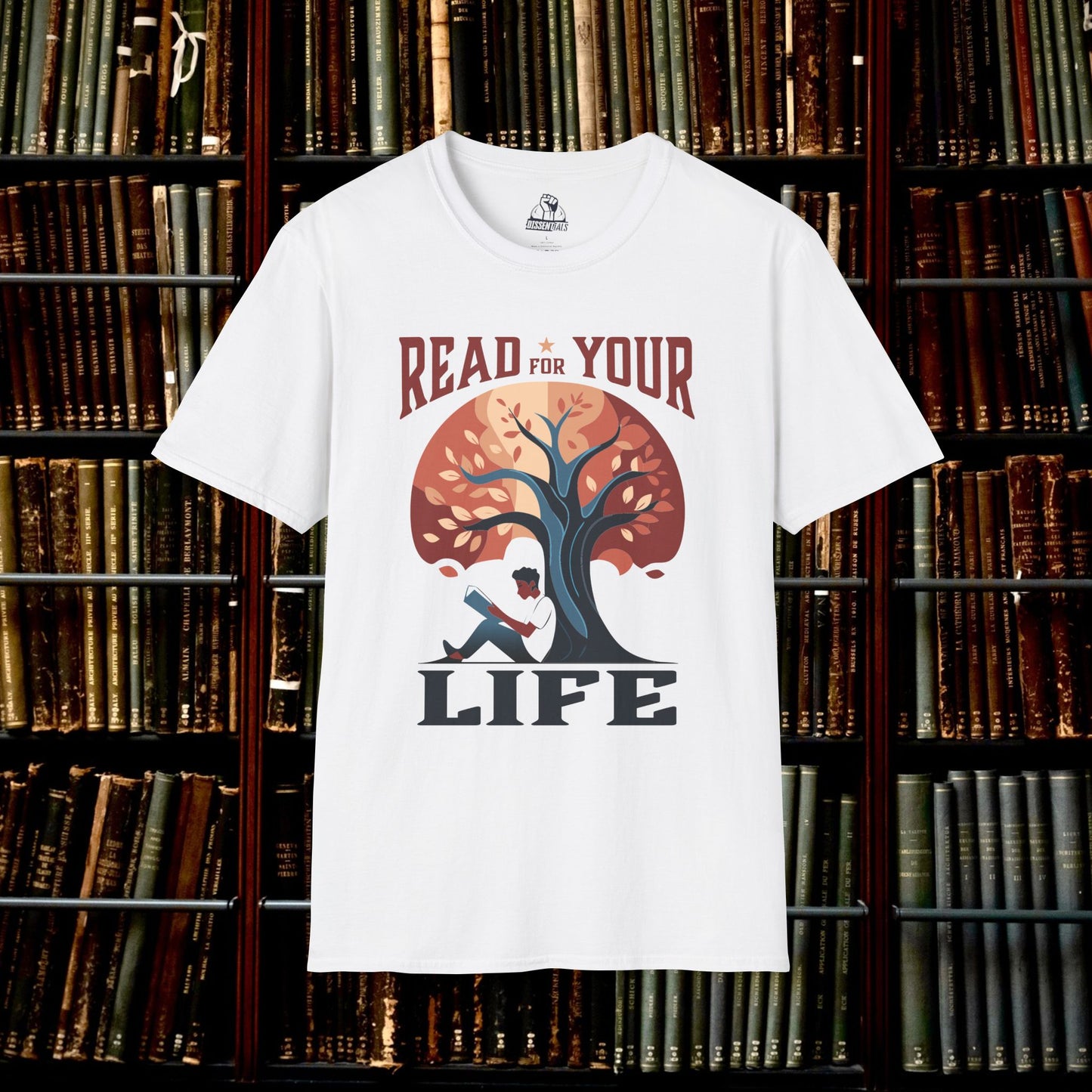 Read For Your Life Alt - Unisex Softstyle Tee
