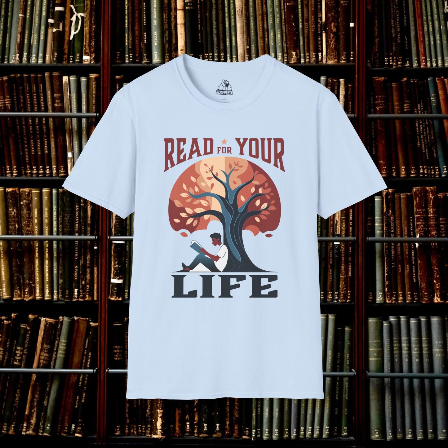 Read For Your Life Alt - Unisex Softstyle Tee