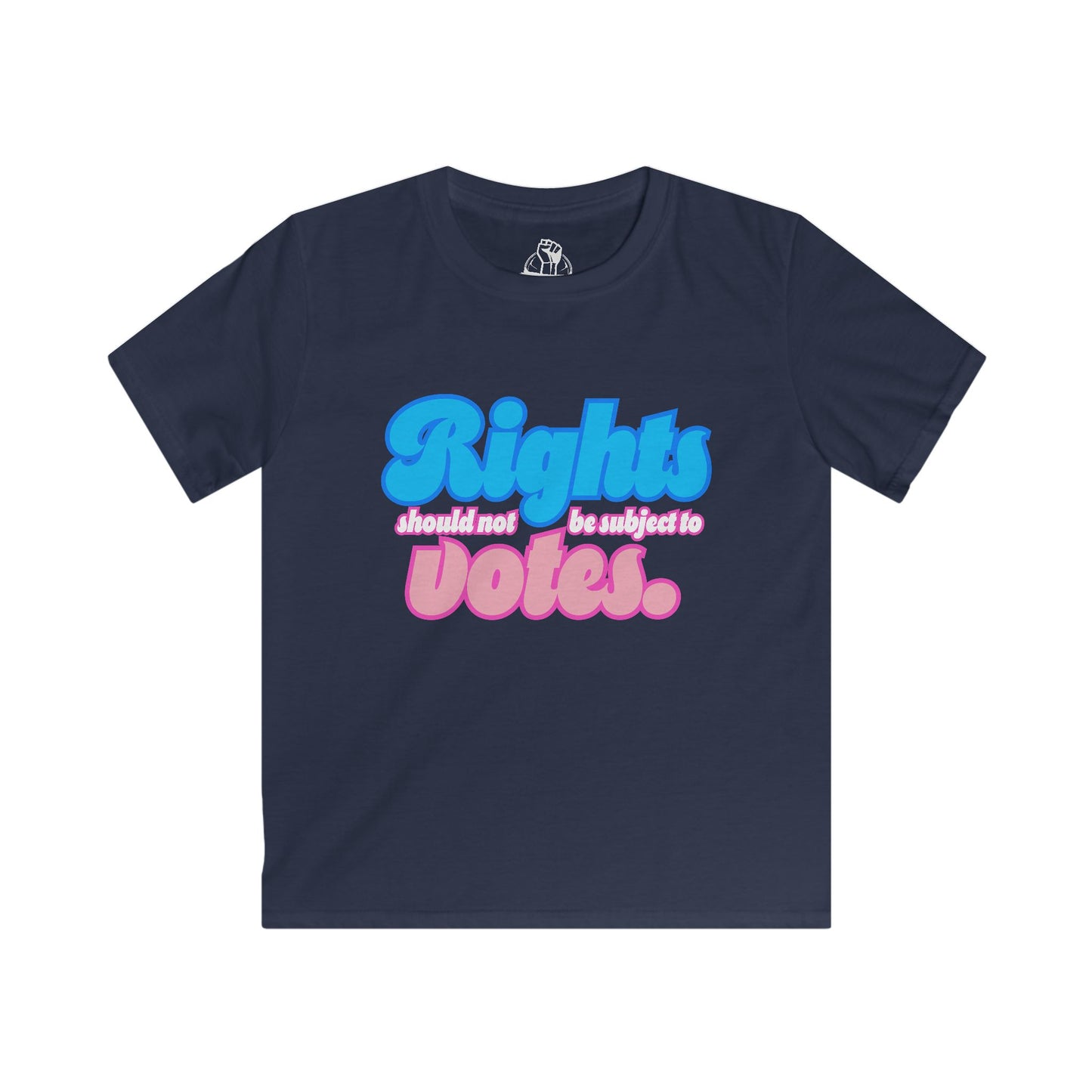 Rights Not Votes - Kids Softstyle Tee