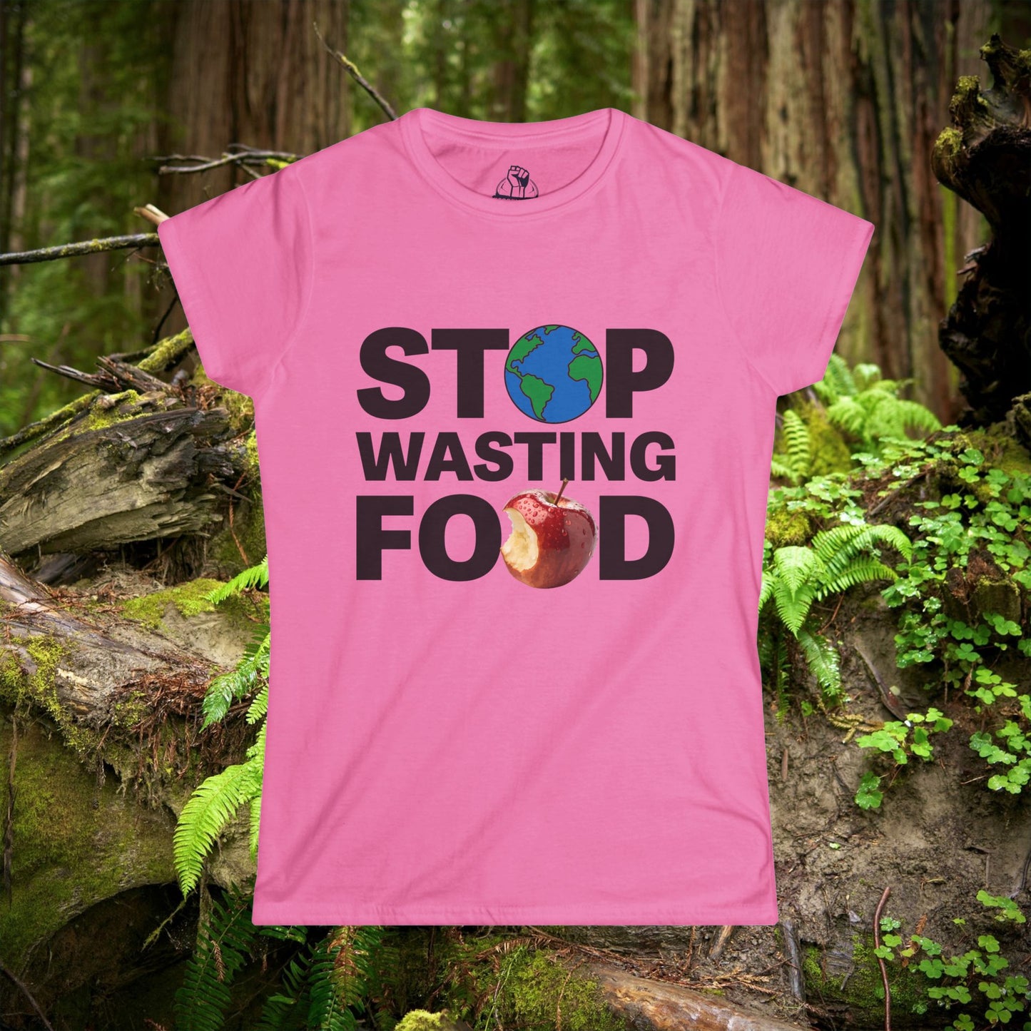 Stop Wasting Food - Women's Softstyle Tee