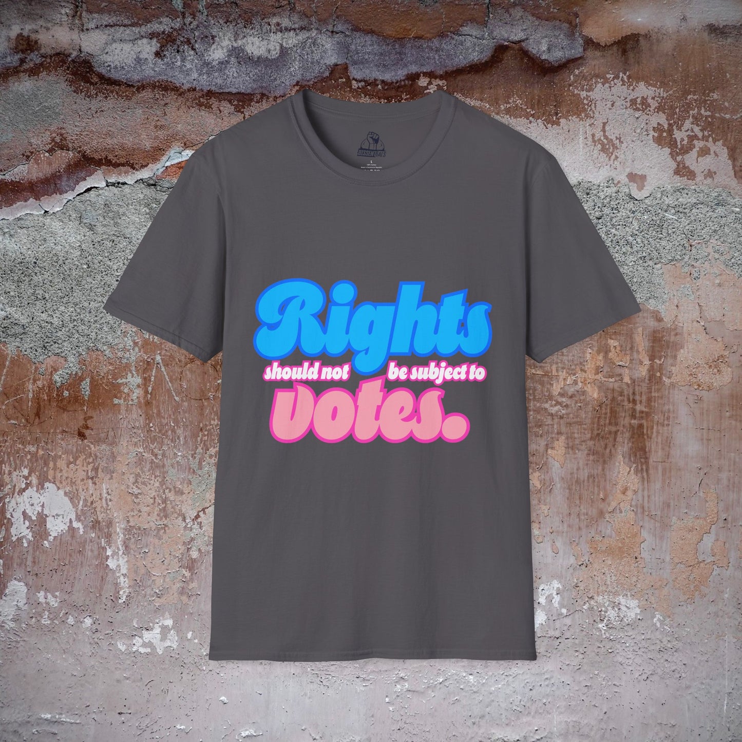 Rights Not Votes - Unisex Softstyle Tee