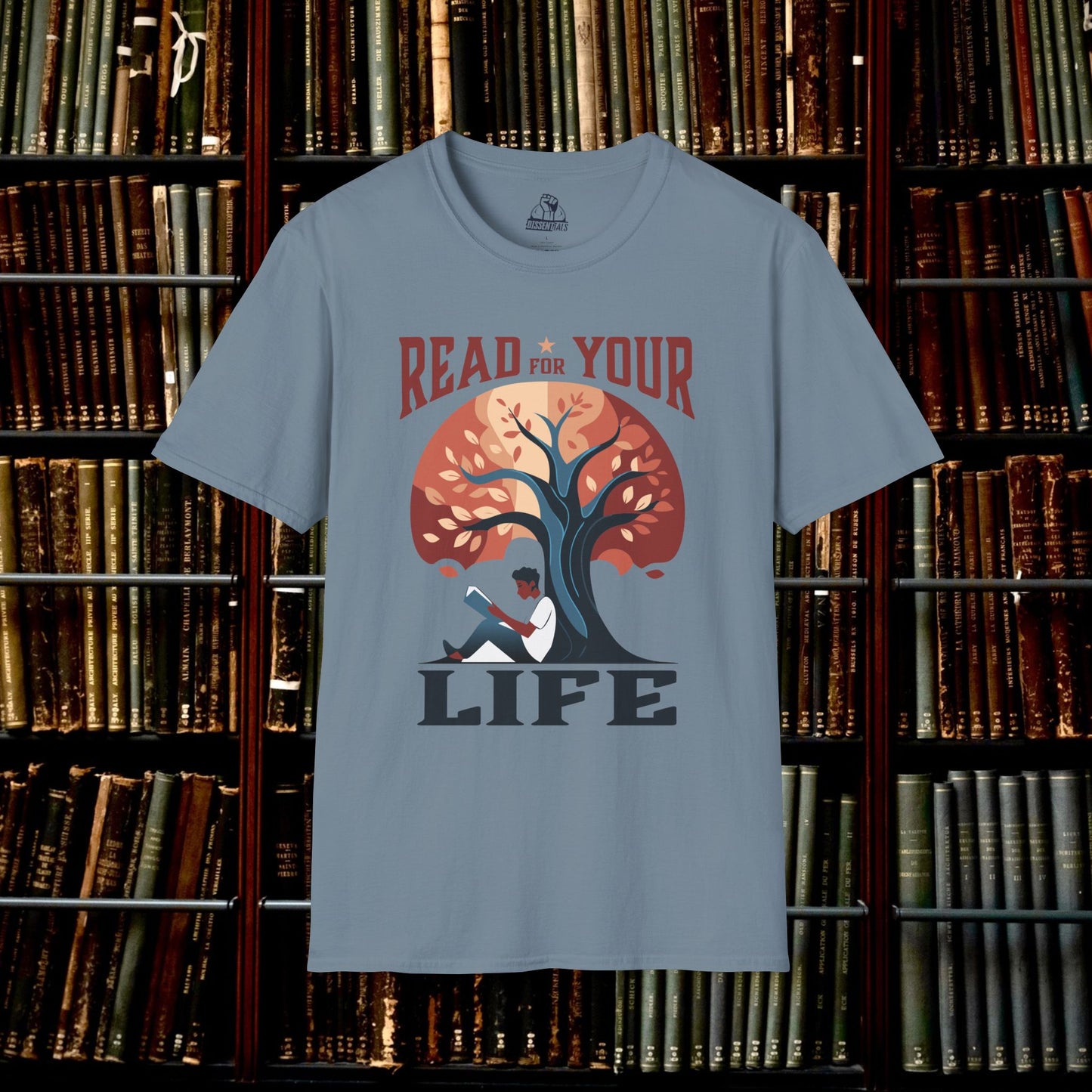 Read For Your Life Alt - Unisex Softstyle Tee