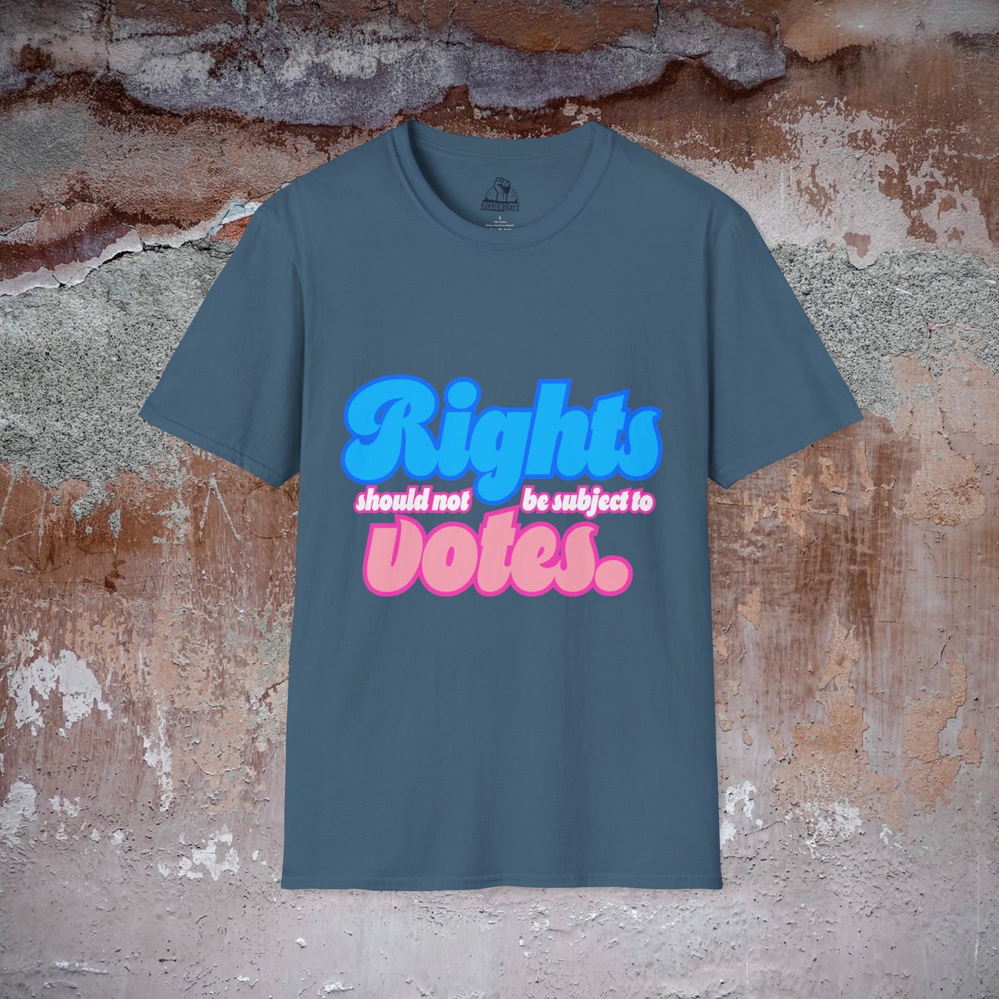 Rights Not Votes - Unisex Softstyle Tee