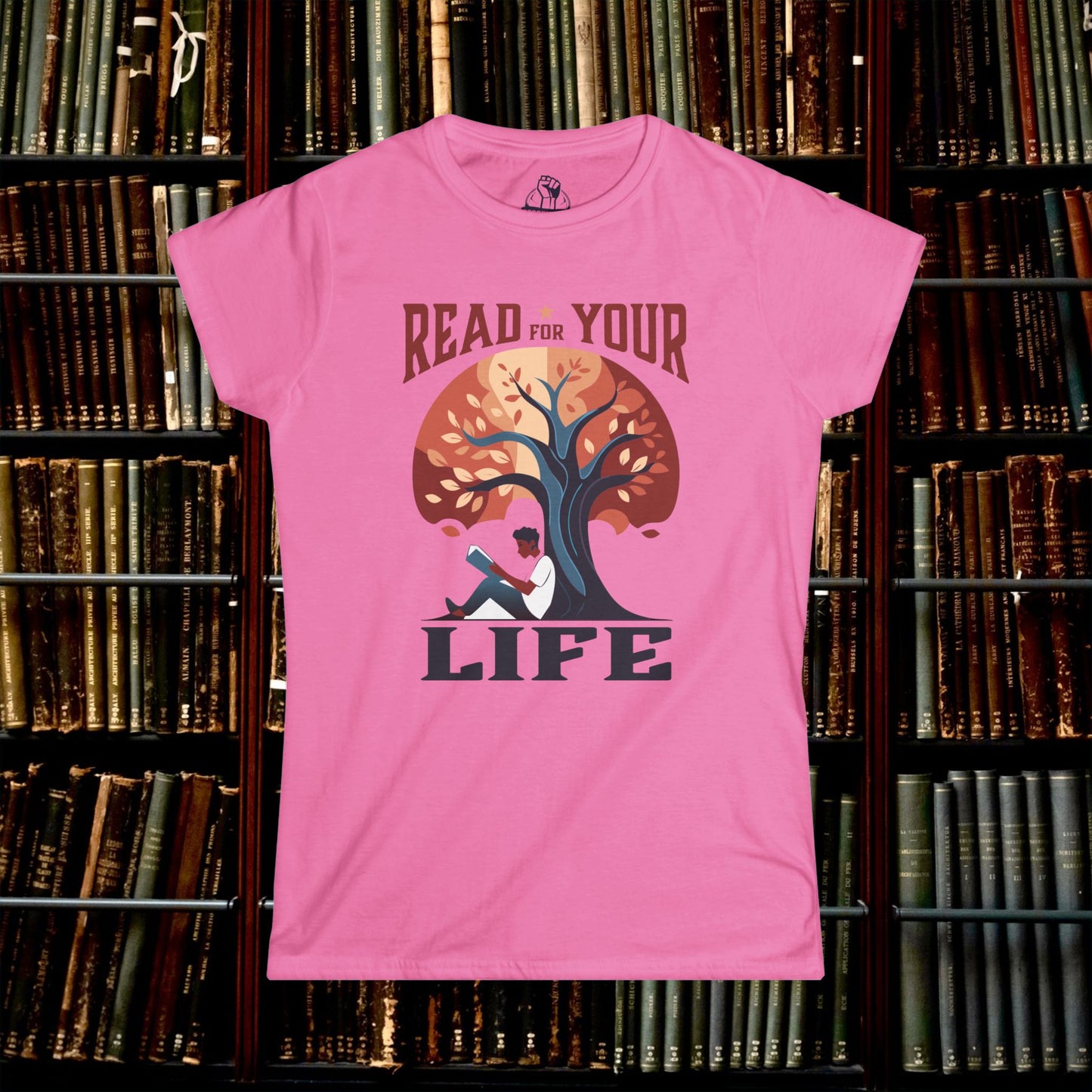 Read For Your Life Alt - Women's Softstyle Tee