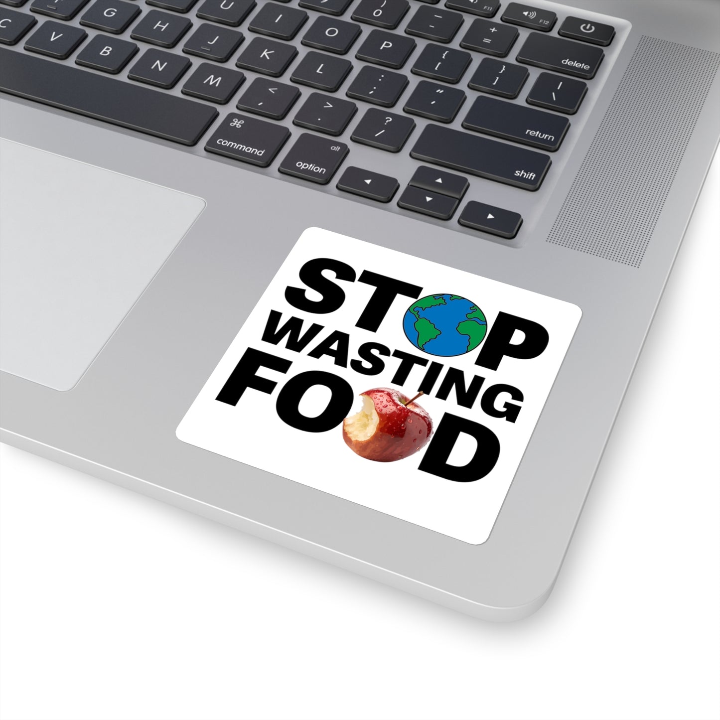 Stop Wasting Food - Square Stickers