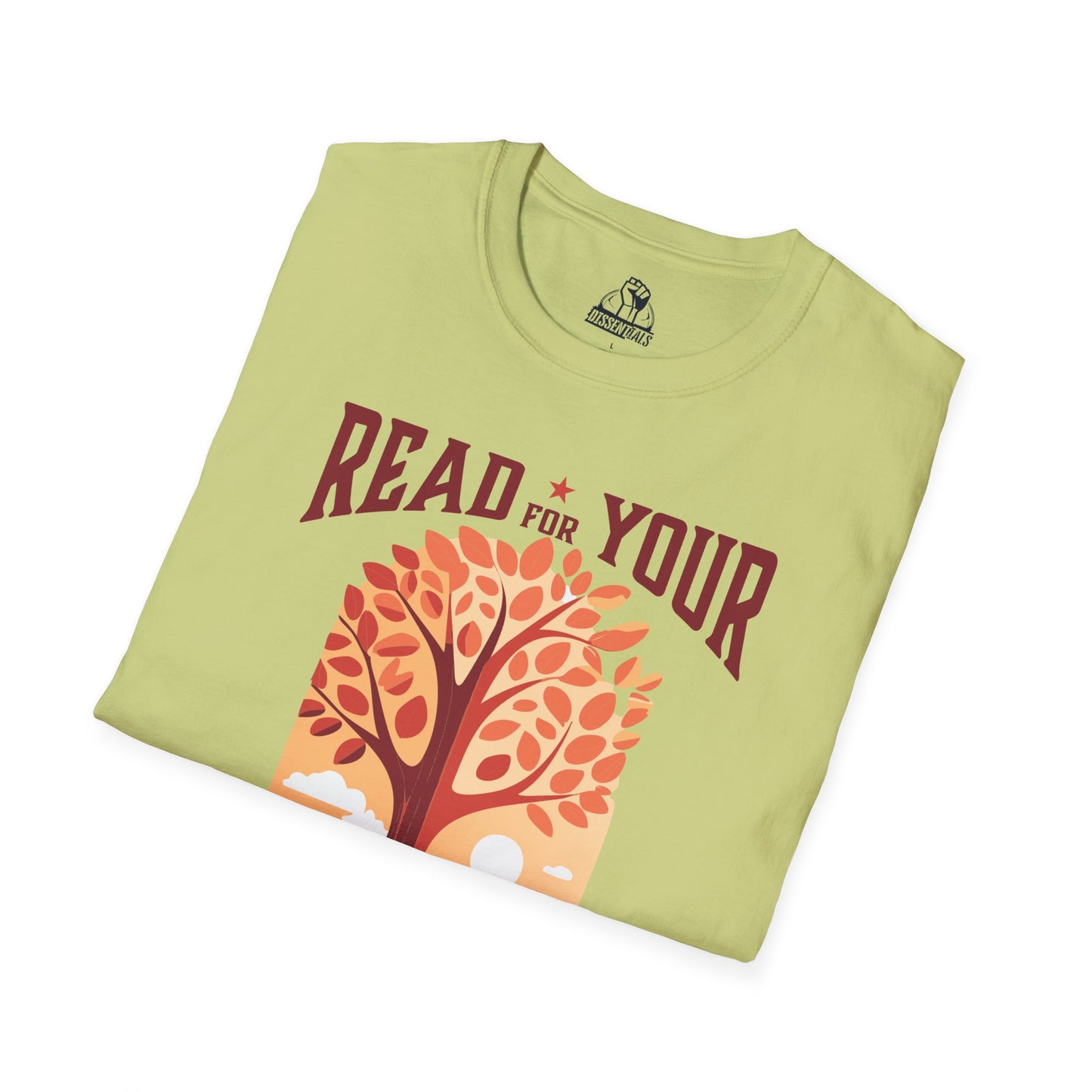 Read For Your Life - Unisex Softstyle Tee