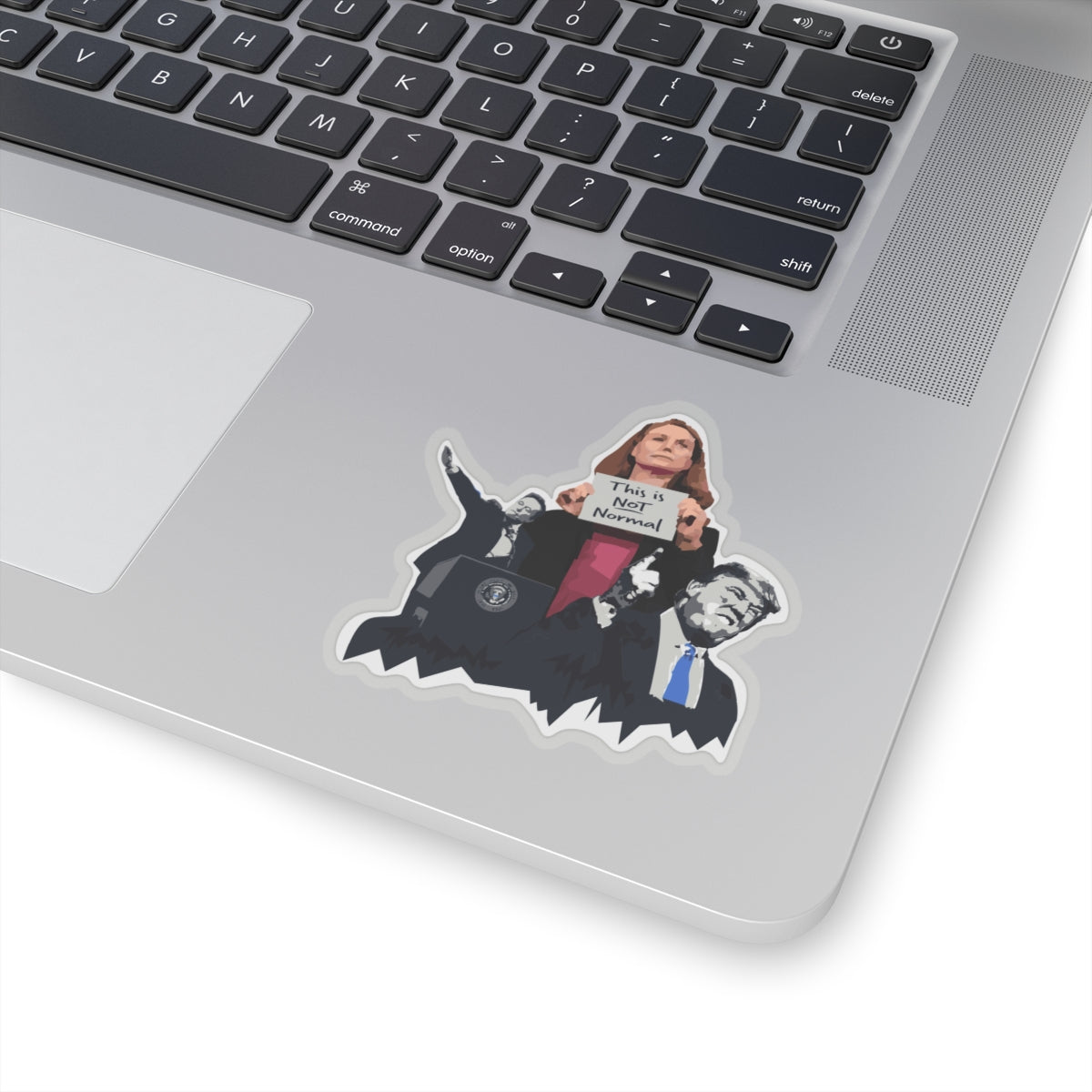 This is NOT Normal - Kiss-Cut Stickers