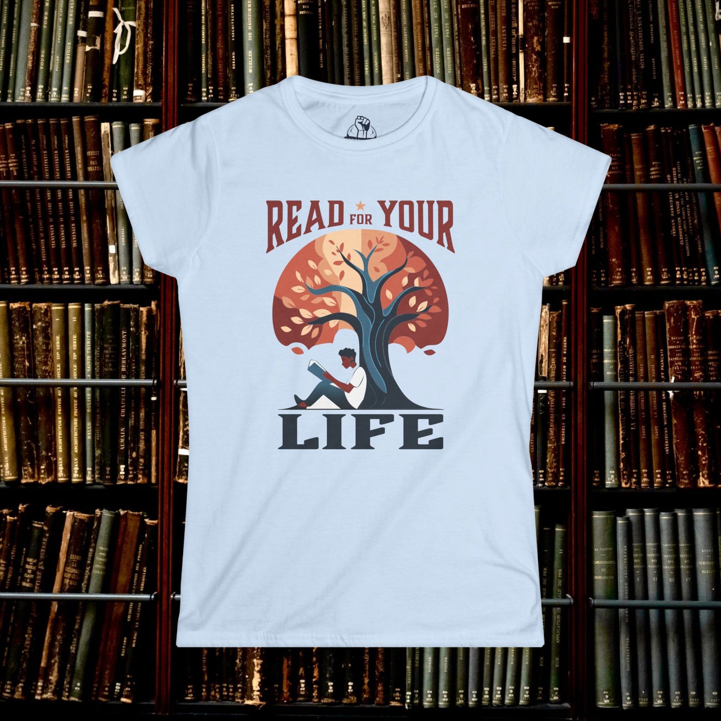 Read For Your Life Alt - Women's Softstyle Tee