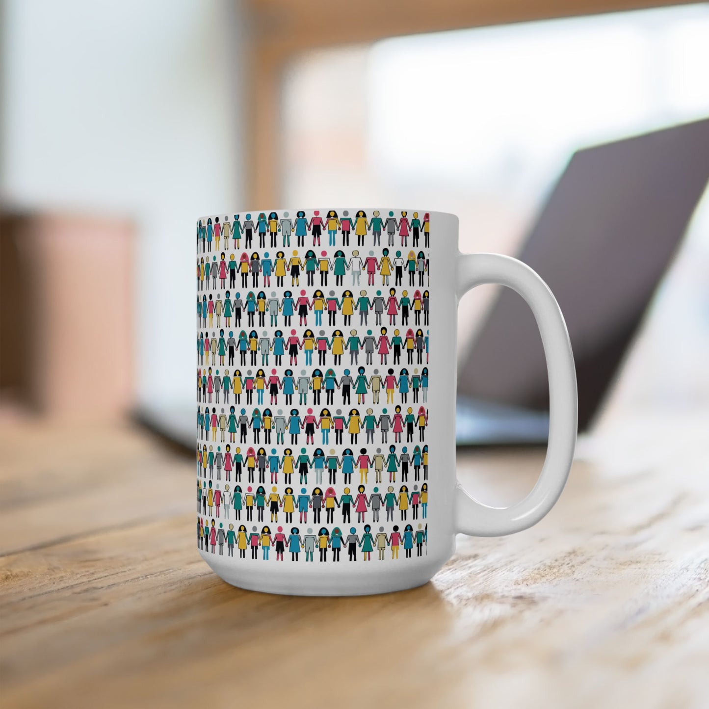 Everyone Belongs - Ceramic Mug, (11oz, 15oz)
