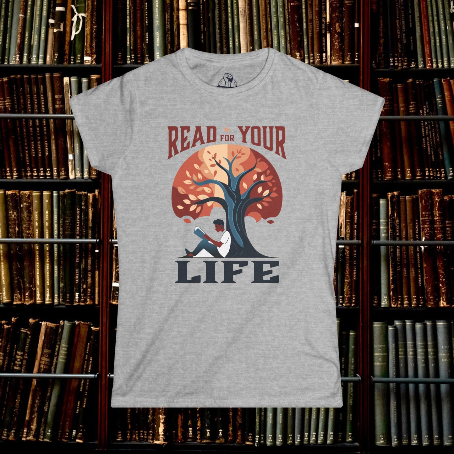 Read For Your Life Alt - Women's Softstyle Tee