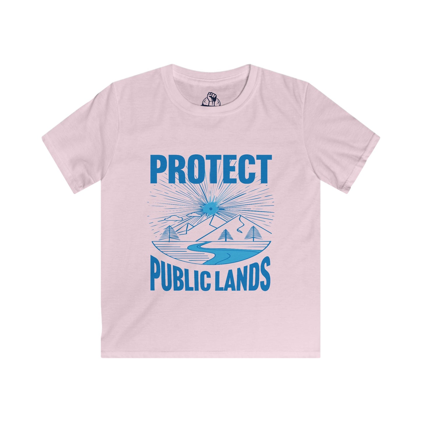 Protect Public Lands - Kids Softstyle Tee