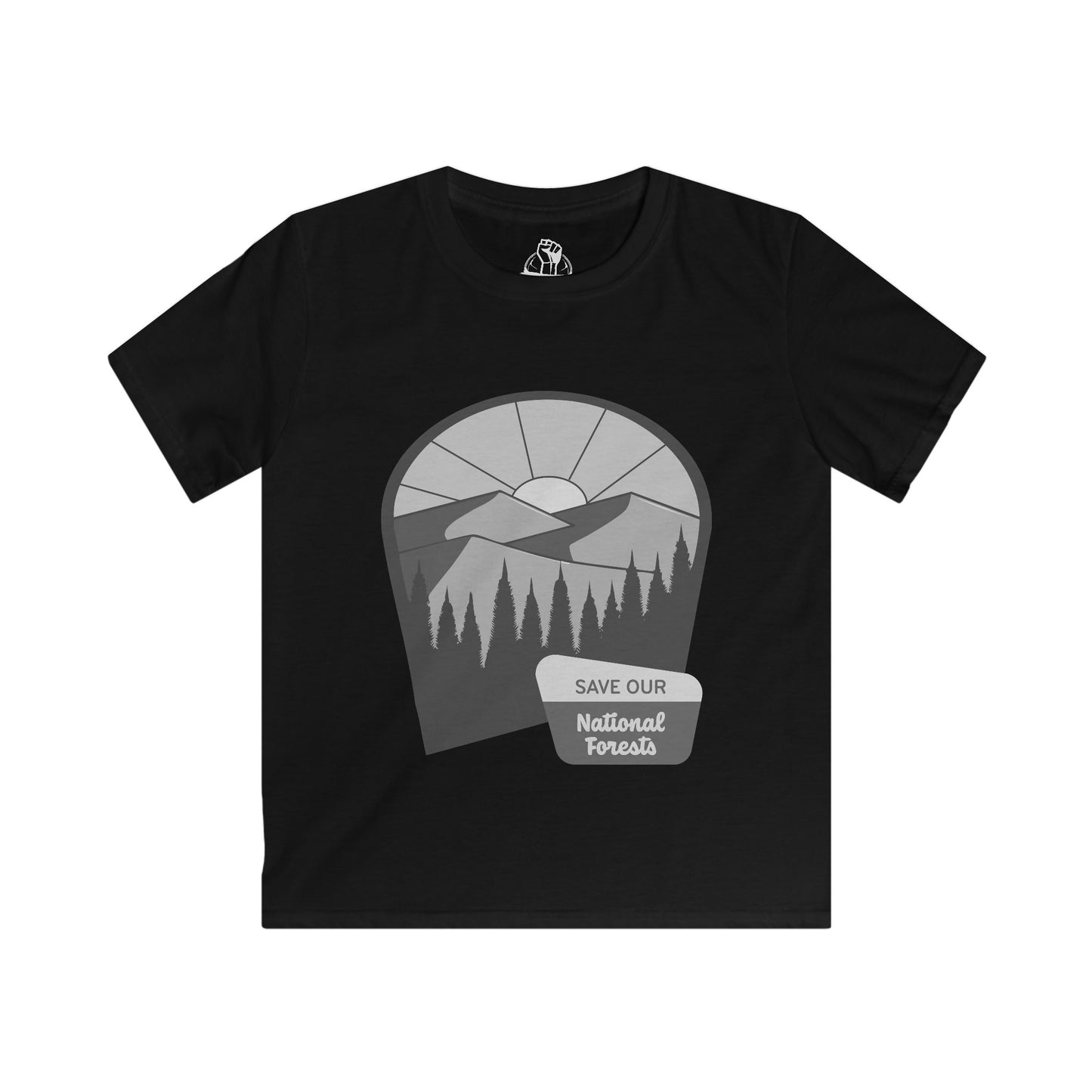 Save Our National Forests - Kids Softstyle Tee