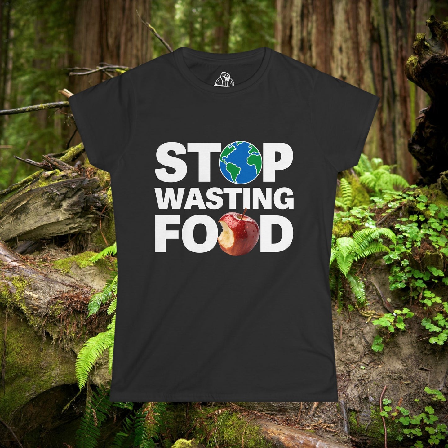 Stop Wasting Food - Women's Softstyle Tee