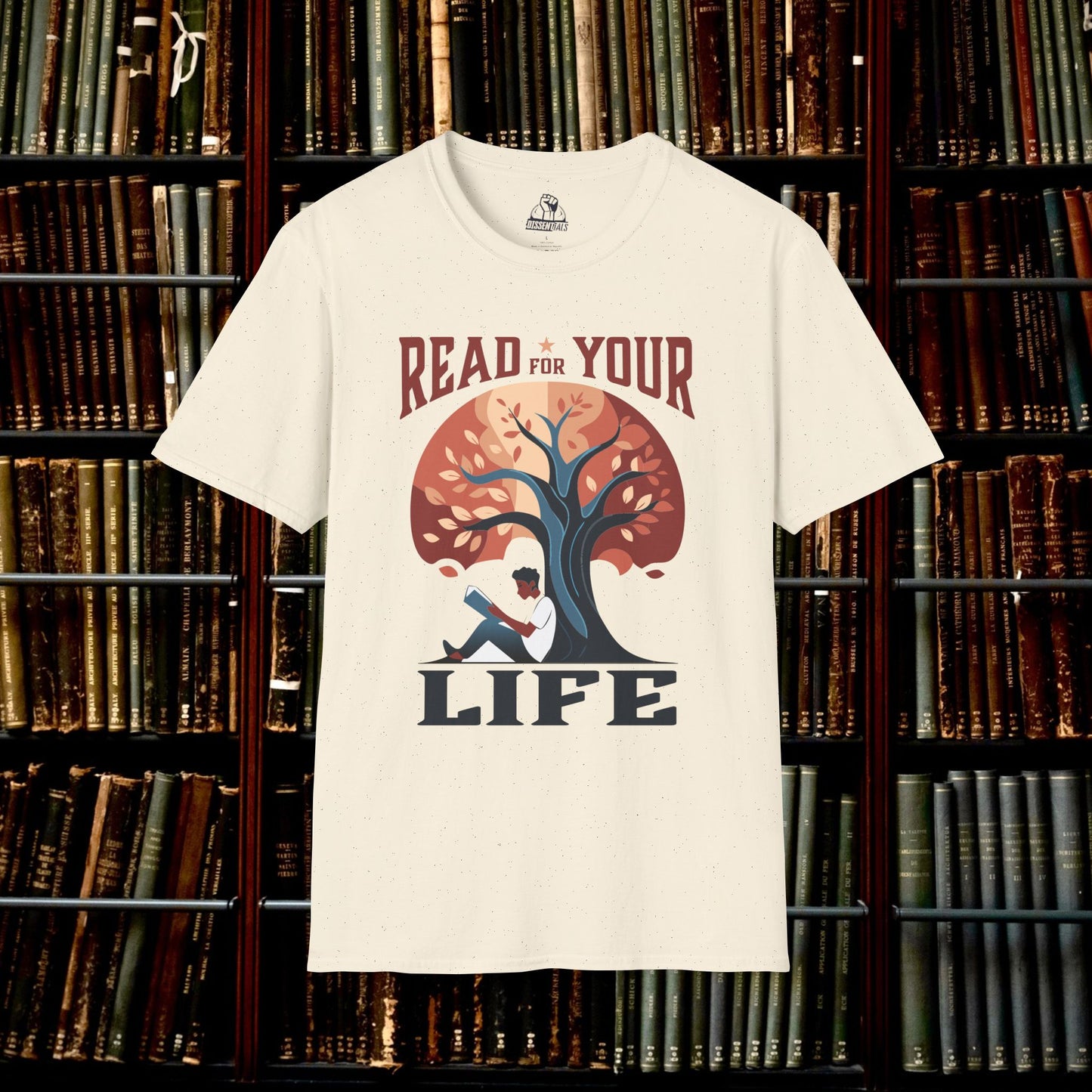 Read For Your Life Alt - Unisex Softstyle Tee